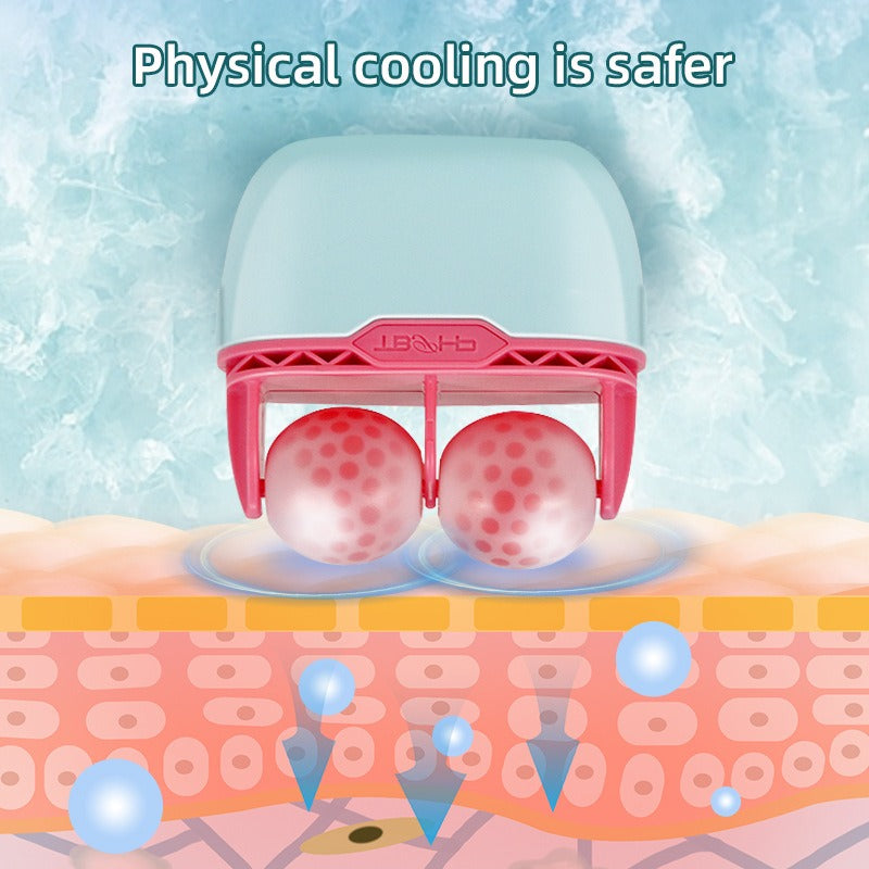 2-in-1 Double-Head Facial Ice Roller – Cold Compress & Skin Massager