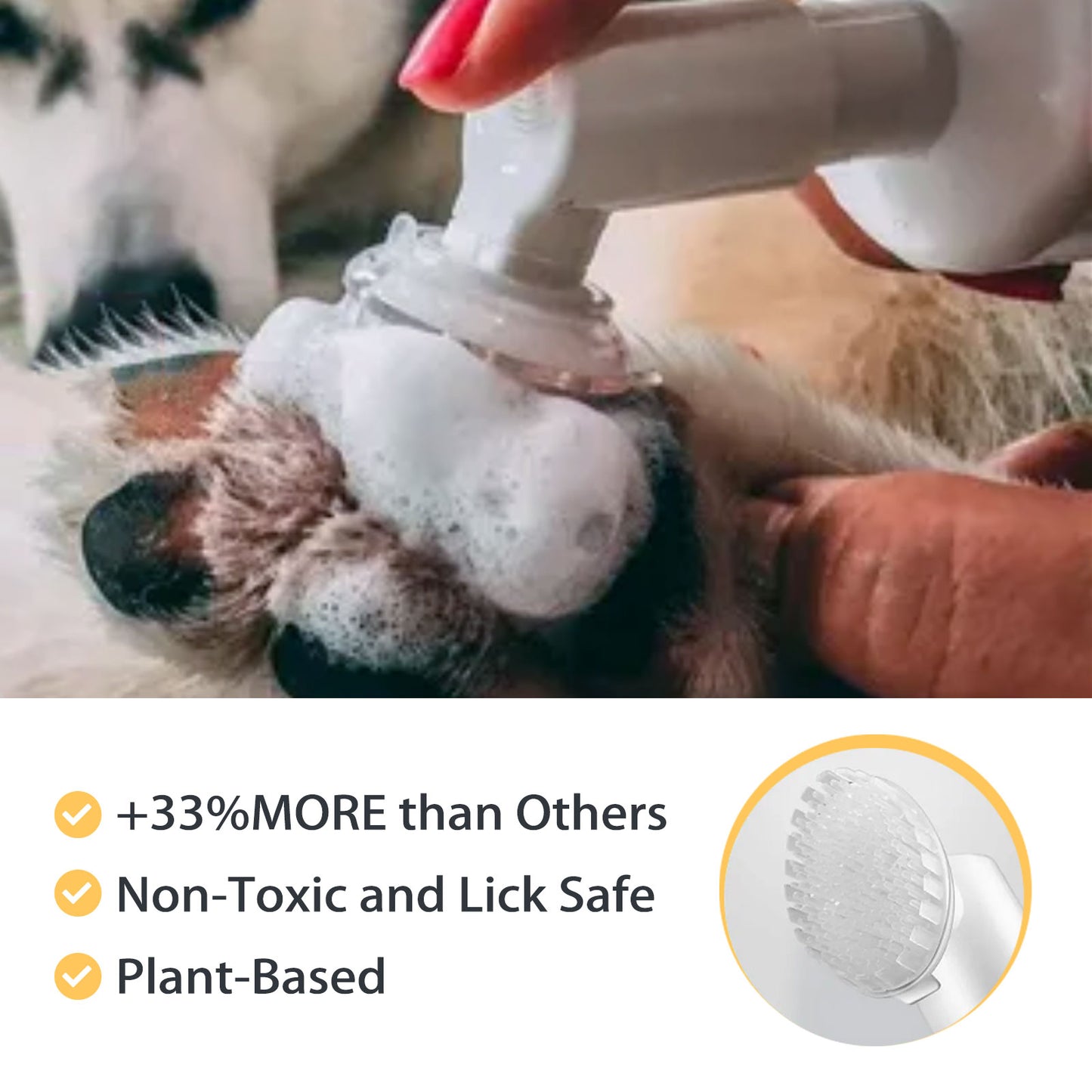 Gentle Silicone Pet Paw Cleaner – Dog & Cat Foot Wash Brush Tool