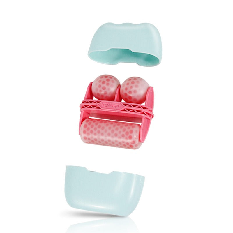 2-in-1 Double-Head Facial Ice Roller – Cold Compress & Skin Massager