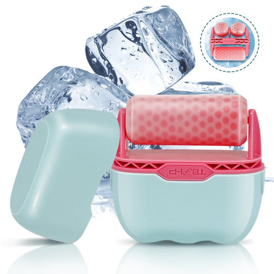 2-in-1 Double-Head Facial Ice Roller – Cold Compress & Skin Massager